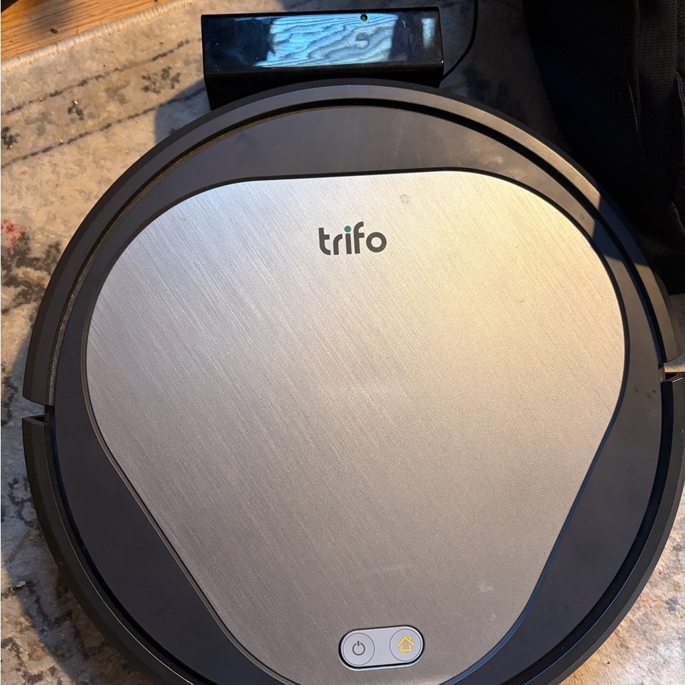 Trifo Robot Vacuum Cleaner - Silver and Black